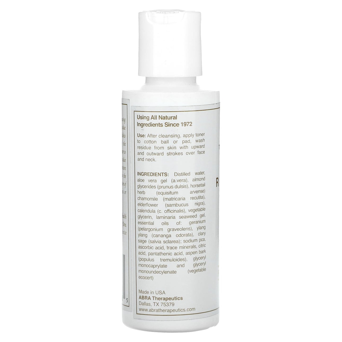 Restorative Toner for All Skin Types - Clary Sage & Geranium, 4 fl oz - Image 2