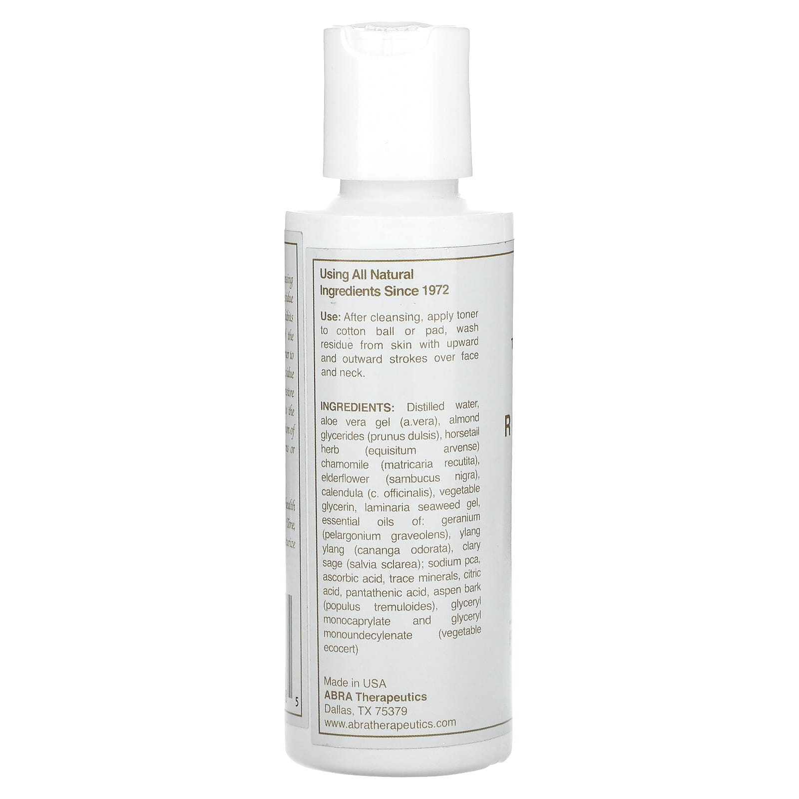 Restorative Toner for All Skin Types - Clary Sage & Geranium, 4 fl oz - Image 2