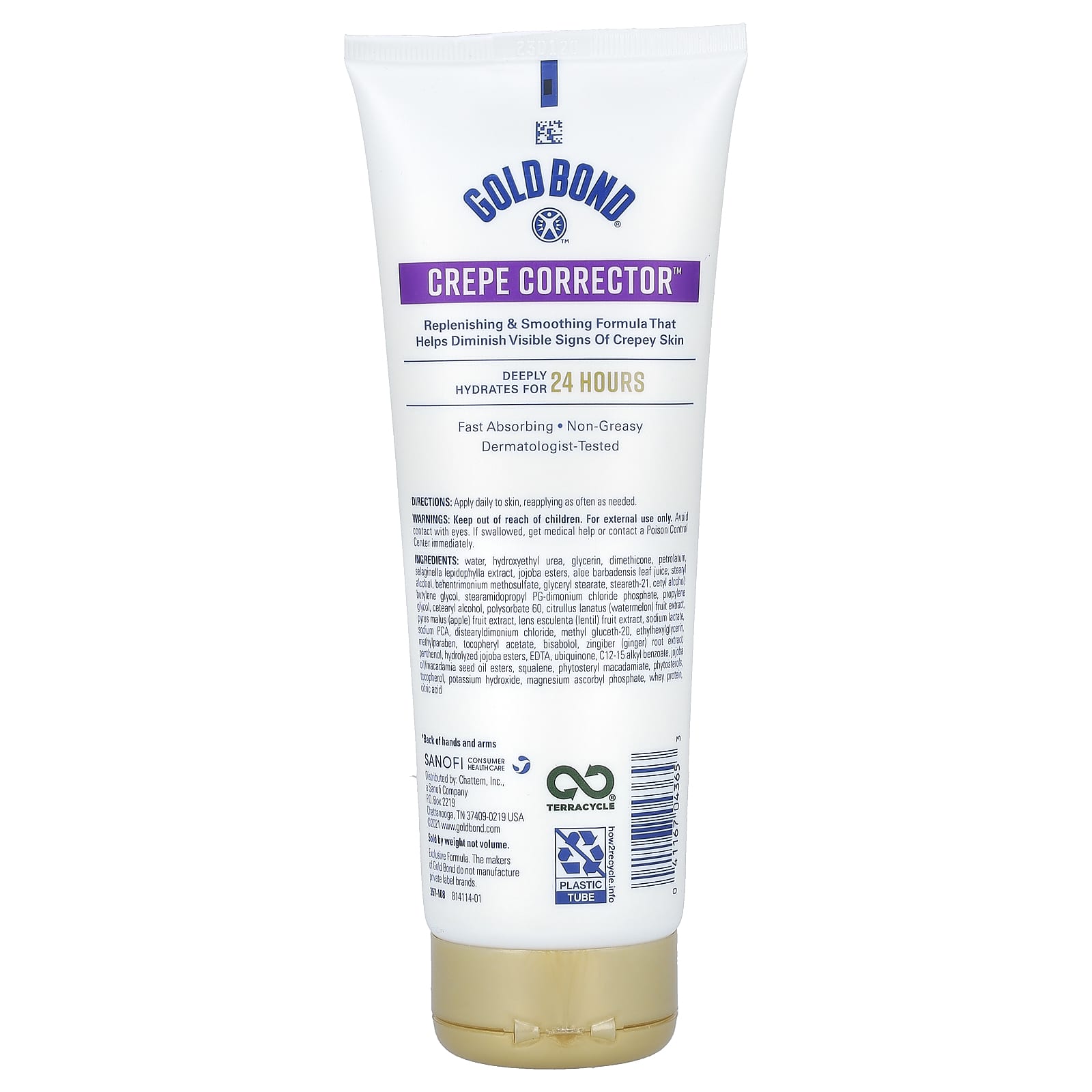 Gold Bond Age Renew Crepe Corrector Body Lotion for Dry Skin, 8 oz - Image 2