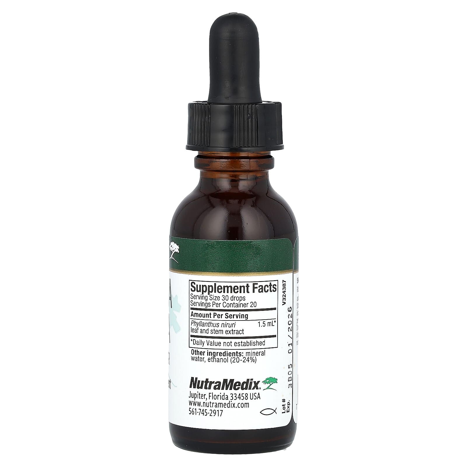 NutraMedix, Chanca Piedra, Stone Breaker, 1 fl oz (30 ml) - Image 2