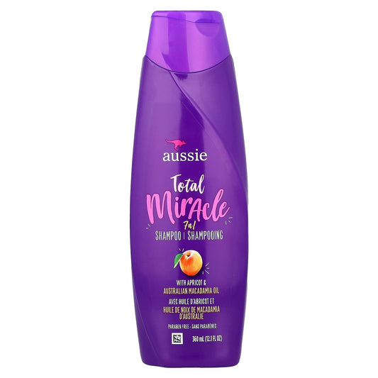 Aussie 7-n-1 Shampoo for Damaged Hair, Paraben-Free, 12.1 oz - Image 1