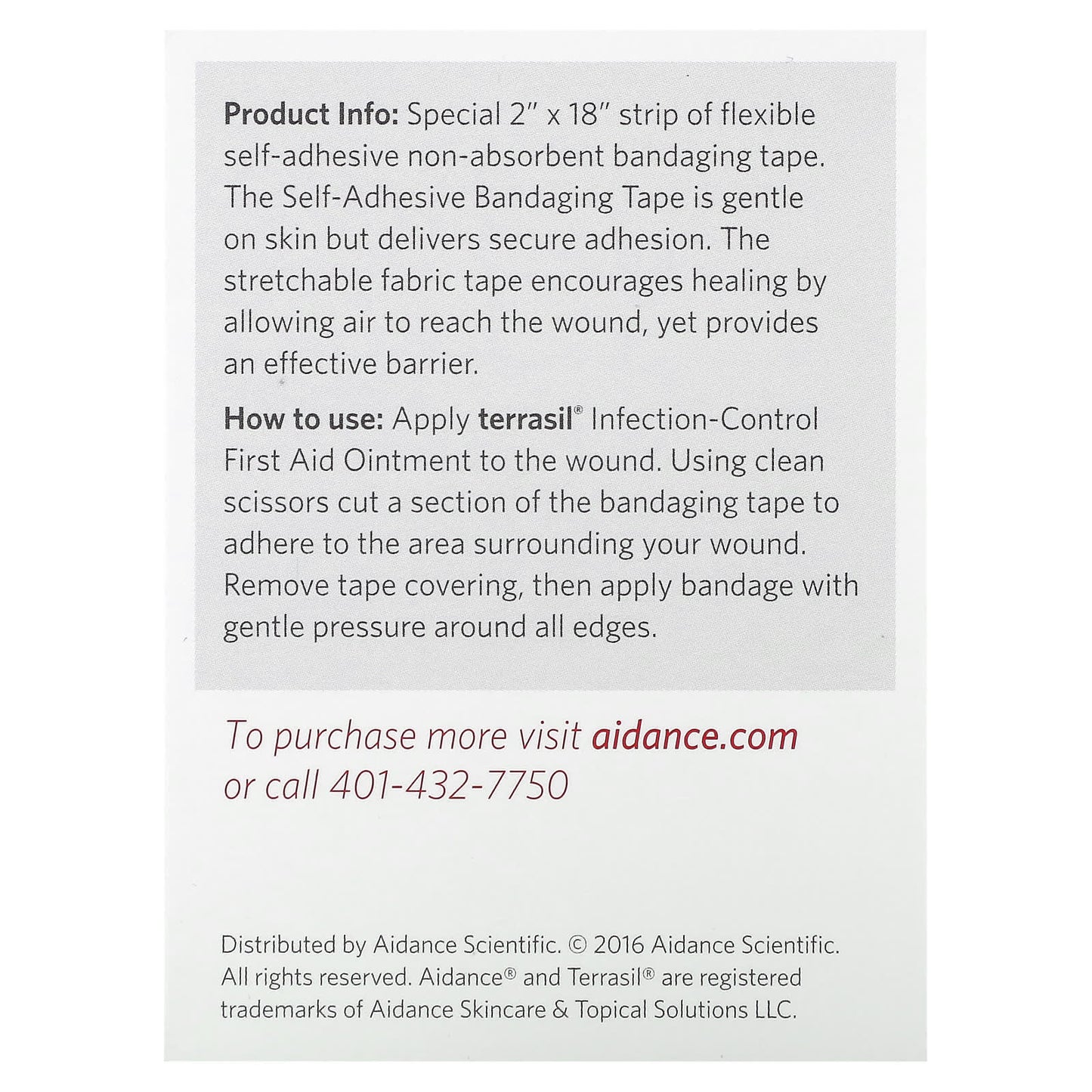 Terrasil, Hospital-Grade Bandaging, 1 Count - Image 2