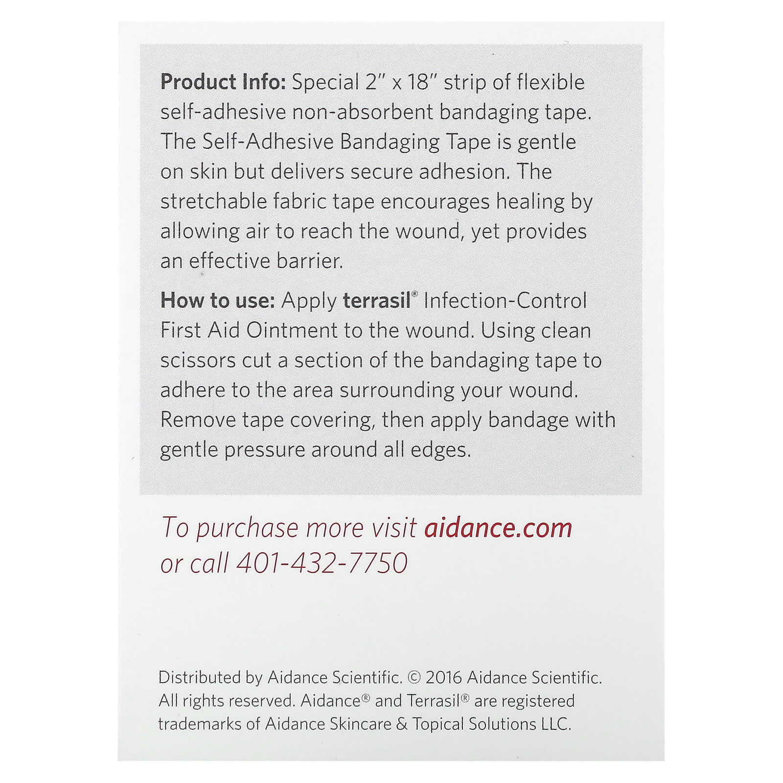 Terrasil, Hospital-Grade Bandaging, 1 Count - Image 2