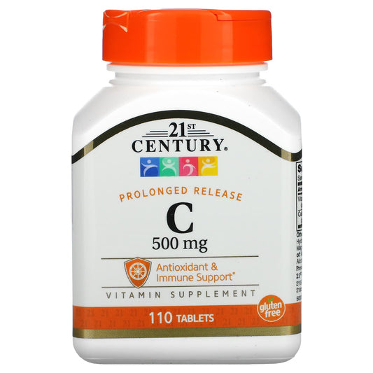 Boost Immunity with 21st Century Vitamin C 500mg Tablets - Image 1