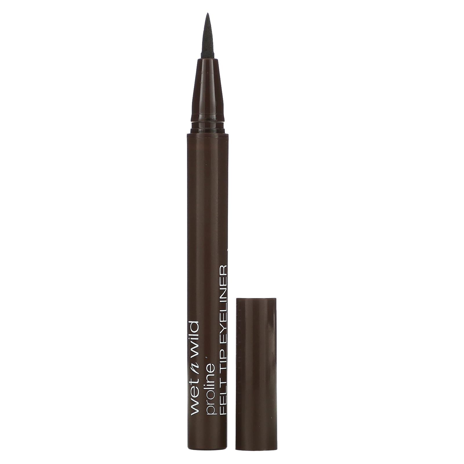 wet n wild, ProLine Felt Tip Eyeliner, Dark Brown, 0.017 oz (0.5 g) - Image 1