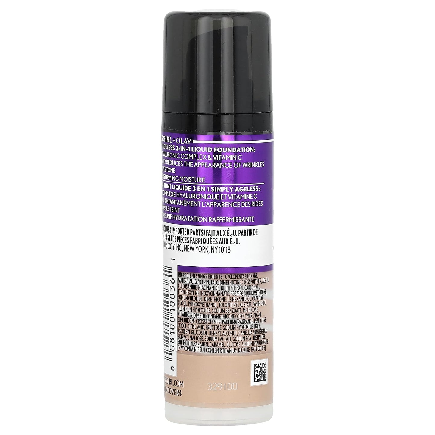 Covergirl 3-in-1 Ageless Foundation, 210 Classic Ivory, 1 fl oz - Image 2