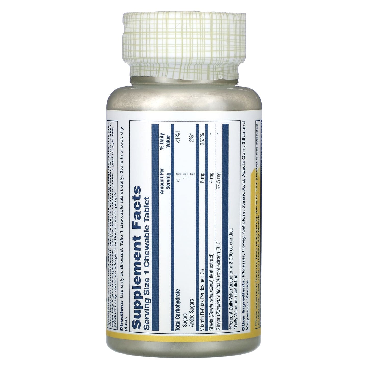 Solaray, Ginger Trips, 60 Chewables - Image 2