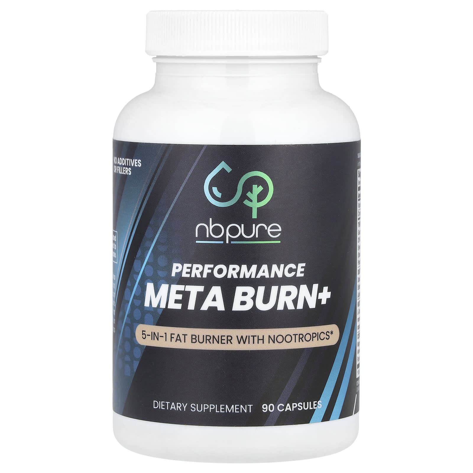 NB Pure, Performance, Meta Burn+, 90 Capsules - Image 1