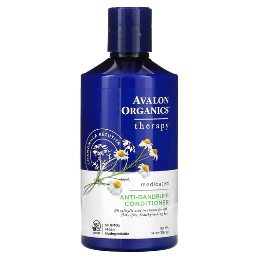 Avalon Organics Anti-Dandruff Conditioner with Chamomile 14 oz - Image 1