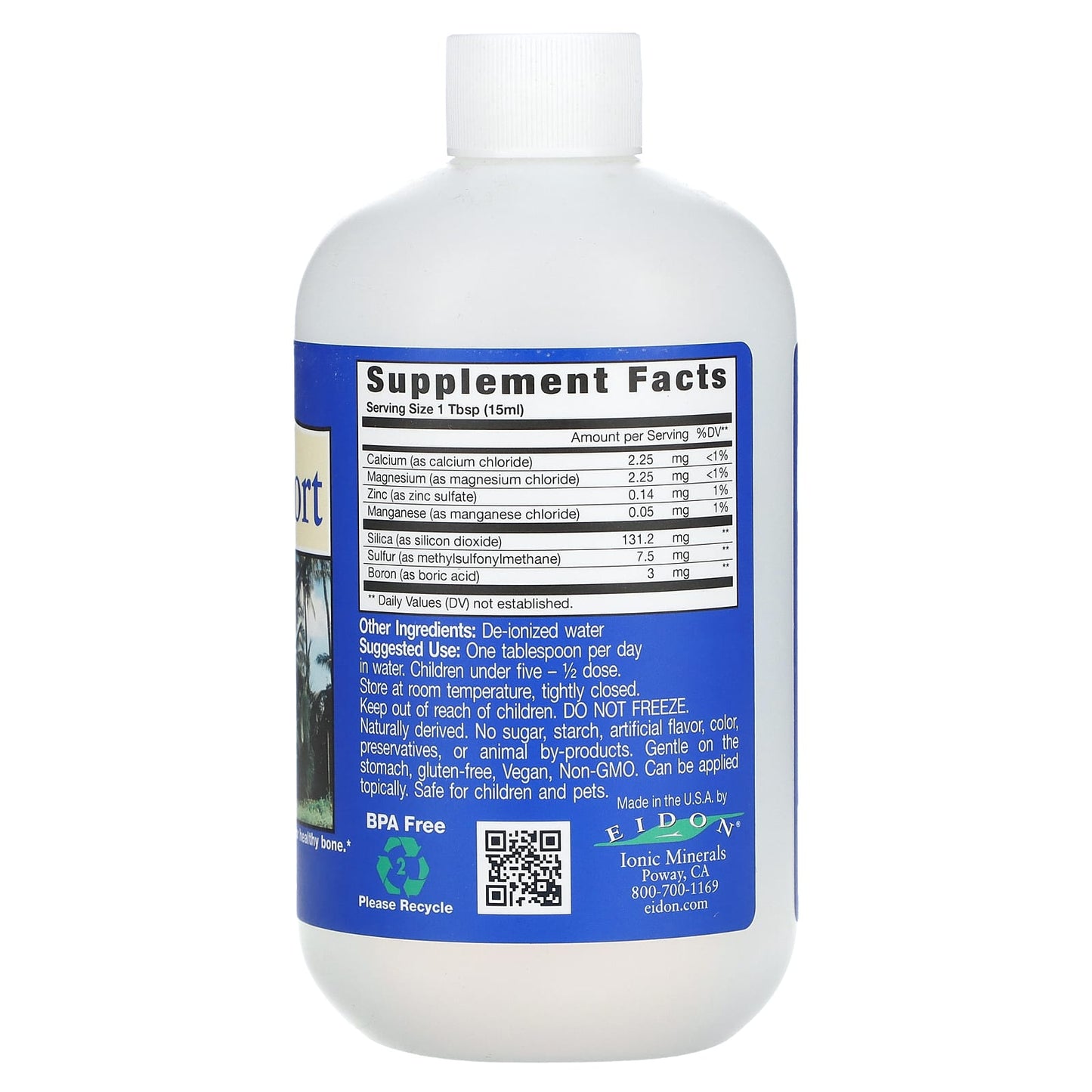 Eidon Ionic Minerals - Bone Support Supplement, 18 oz - Image 2