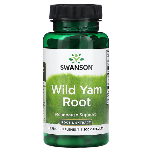 Swanson, Wild Yam Root, 100 Capsules - Image 1