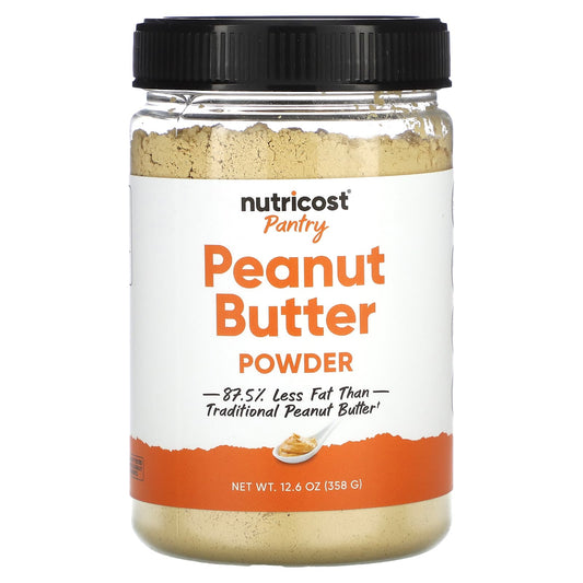 Nutricost, Pantry, Peanut Butter Powder, 12.6 oz (358 g) - Image 1