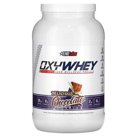 EHPlabs OxyWhey Lean Wellness Protein - Delicious Chocolate - Image 1