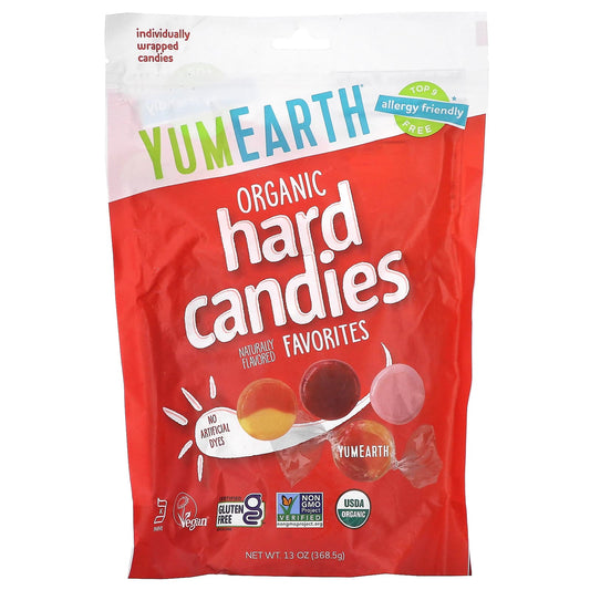 YumEarth, Organic Hard Candies, Favorites, 13 oz (368.5 g) - Image 1