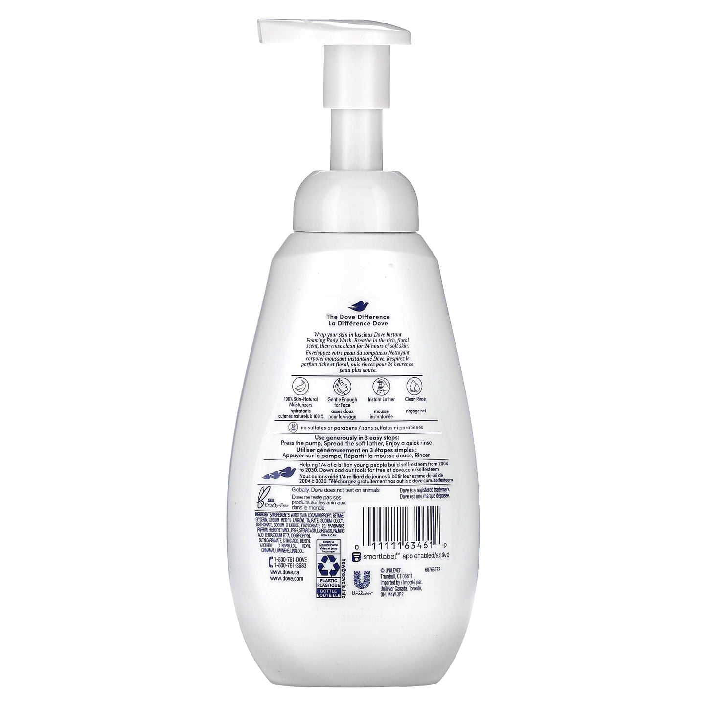 Soften Your Skin with Dove Instant Foaming Body Wash - Image 2