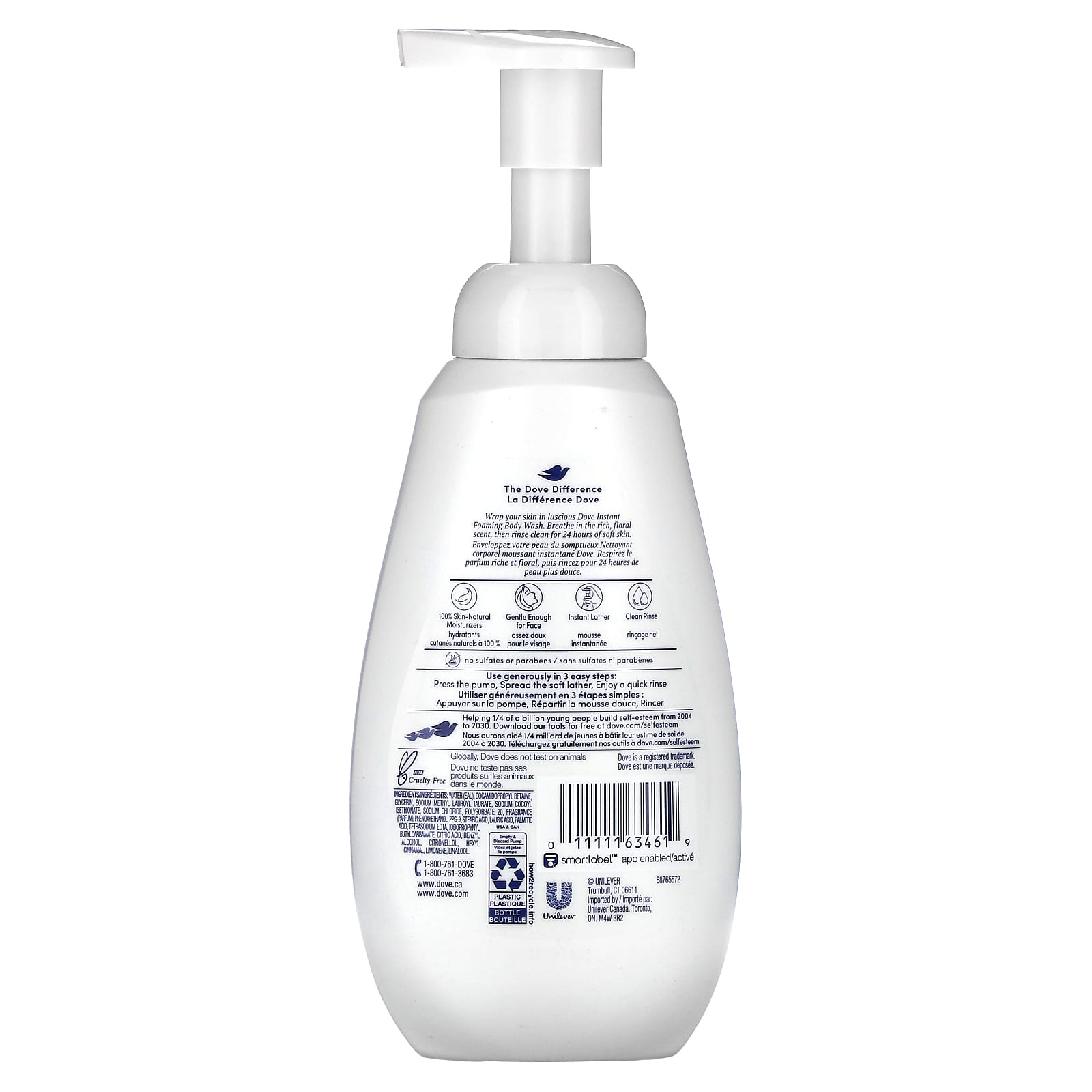 Soften Your Skin with Dove Instant Foaming Body Wash - Image 2