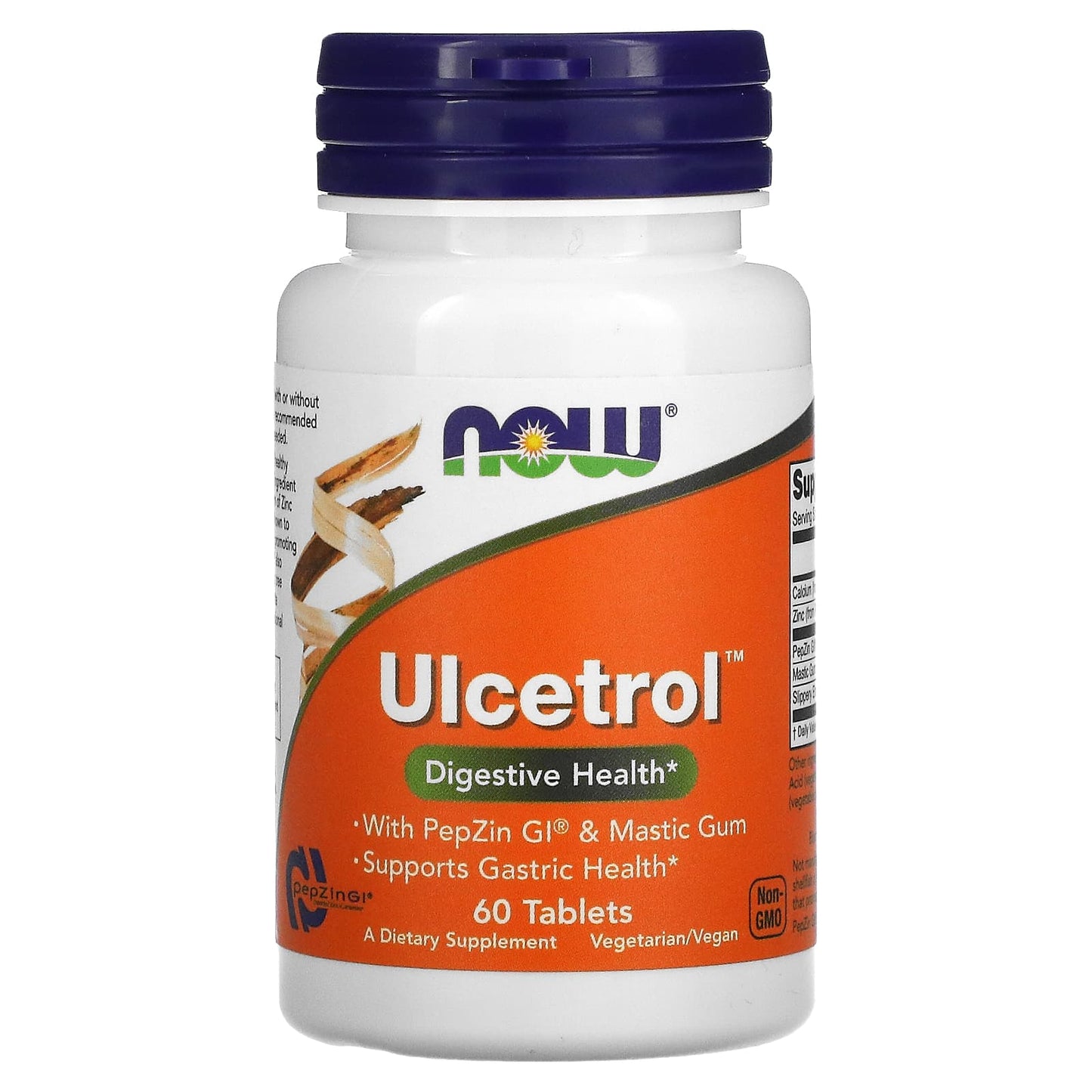 NOW Foods, Ulcetrol, 60 Tablets - Image 1