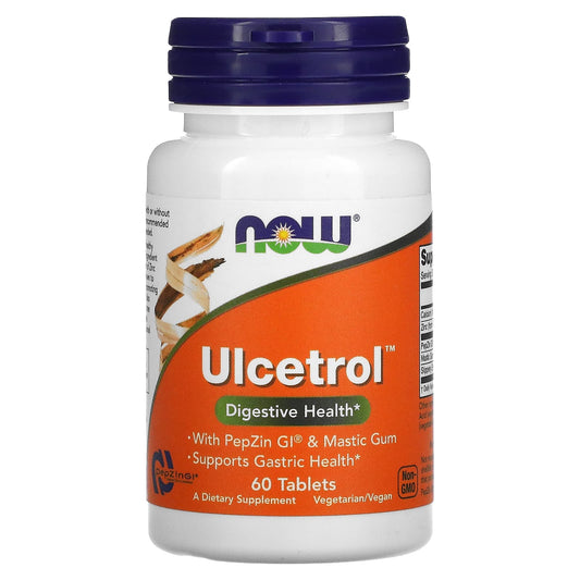 NOW Foods, Ulcetrol, 60 Tablets - Image 1