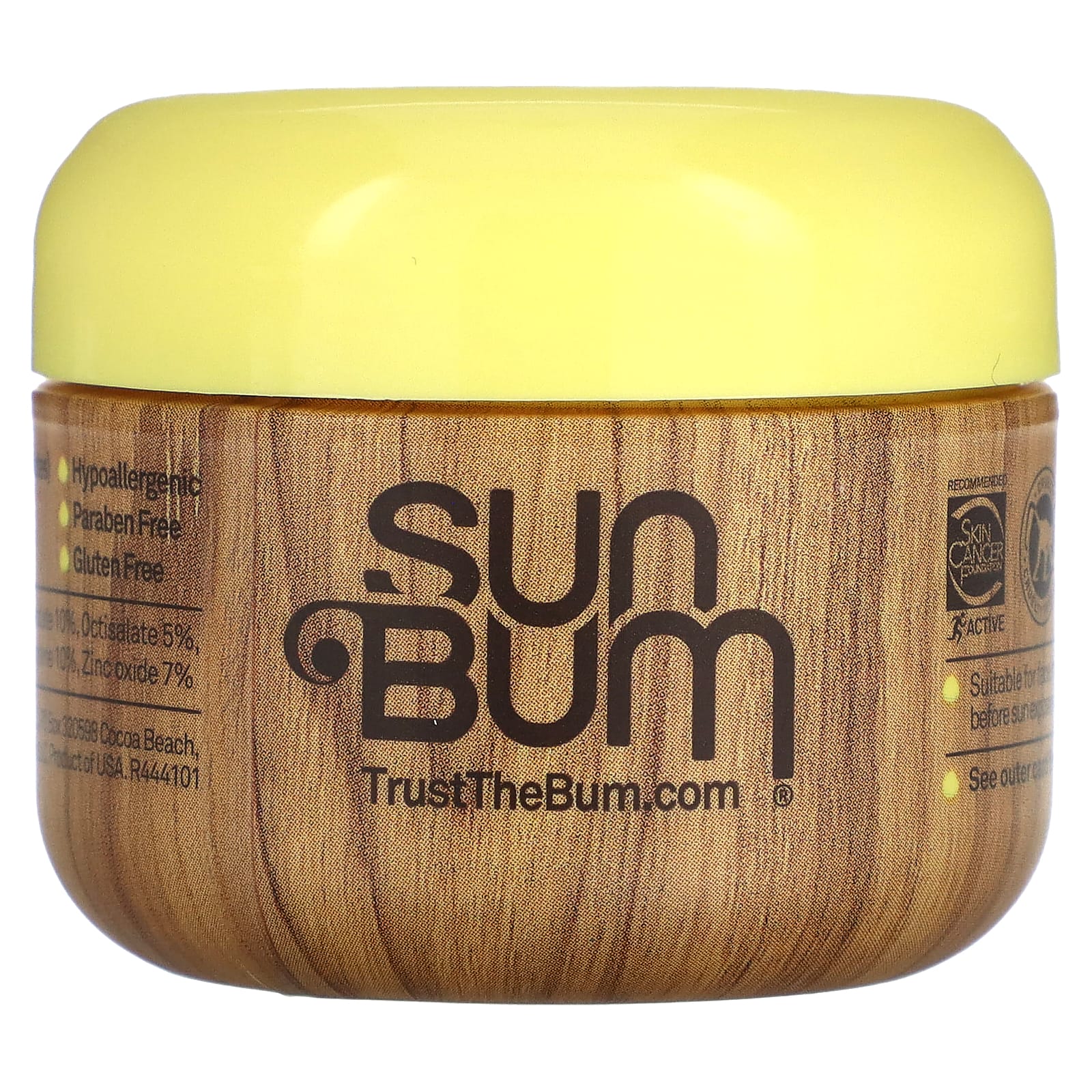 Sun Bum, Clear 50,  Premium Sunscreen Lotion with Zinc Oxide, SPF 50, 1 fl oz (30 ml) - Image 1