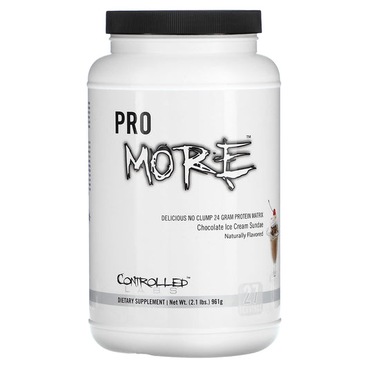 Controlled Labs Pro More Protein Matrix Chocolate Ice Cream, 2.1 lb - Image 1