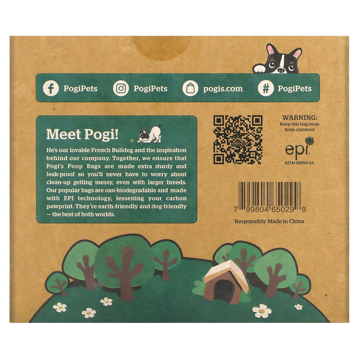 Pogi's Pet Supplies, Earth Friendly Poop Bags, Powder Fresh, 30 Rolls, 450 Bags - Image 2