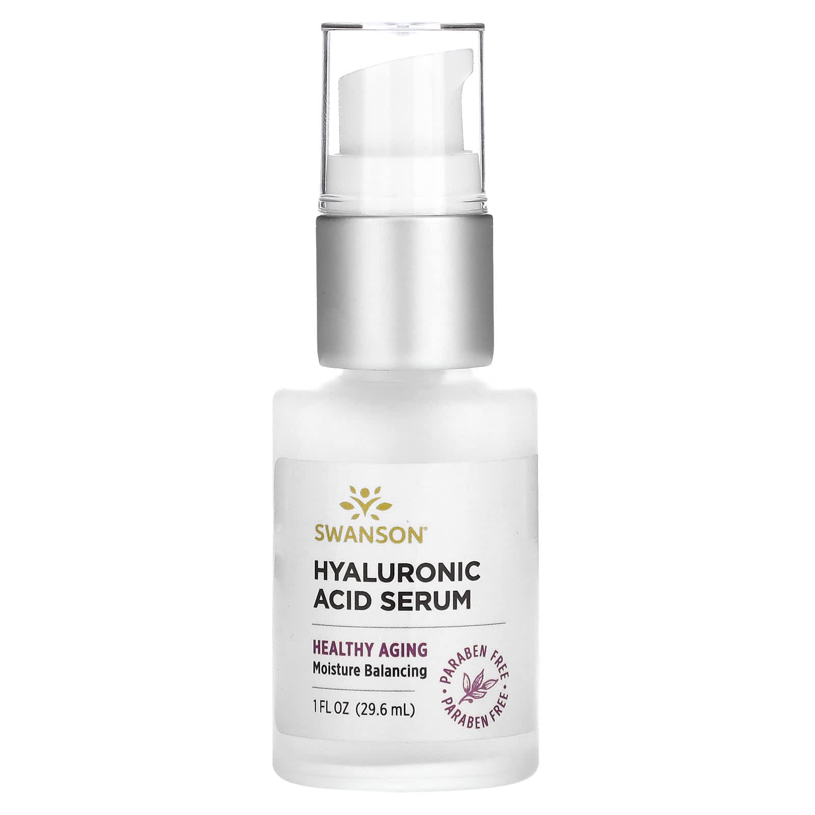 Swanson, Hyaluronic Acid Serum, 1 fl oz (29.6 ml) - Image 1