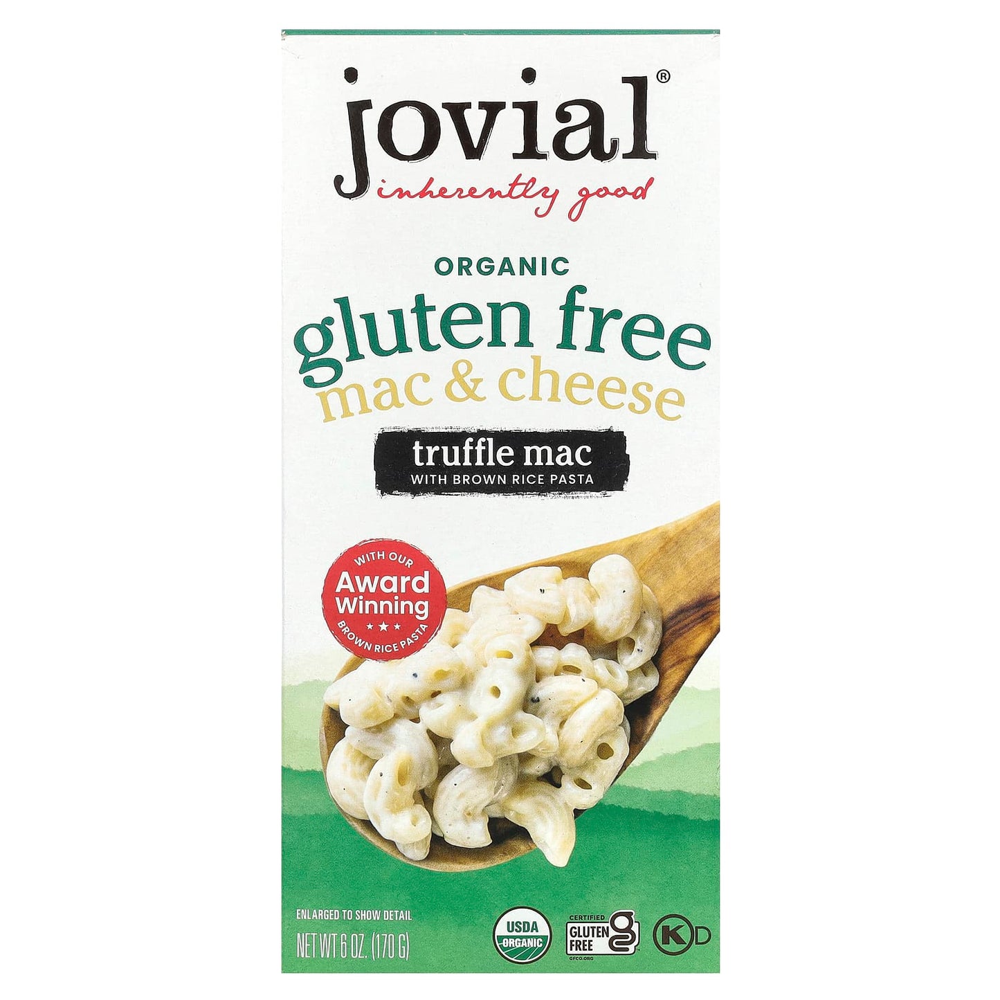 Organic Truffle Mac & Cheese, Gluten-Free, 6 oz by Jovial - Image 1
