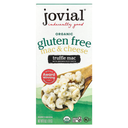Organic Truffle Mac & Cheese, Gluten-Free, 6 oz by Jovial - Image 1
