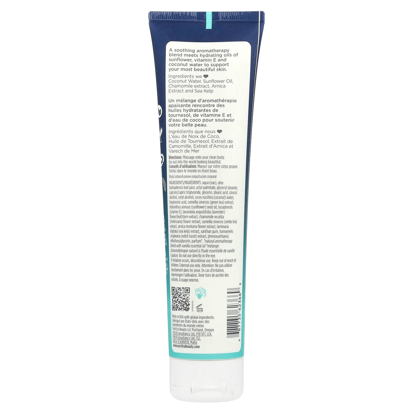 Pacifica, Coconut Cream Body Lotion, Coconut & Vanilla, 5 fl oz (147 ml) - Image 2