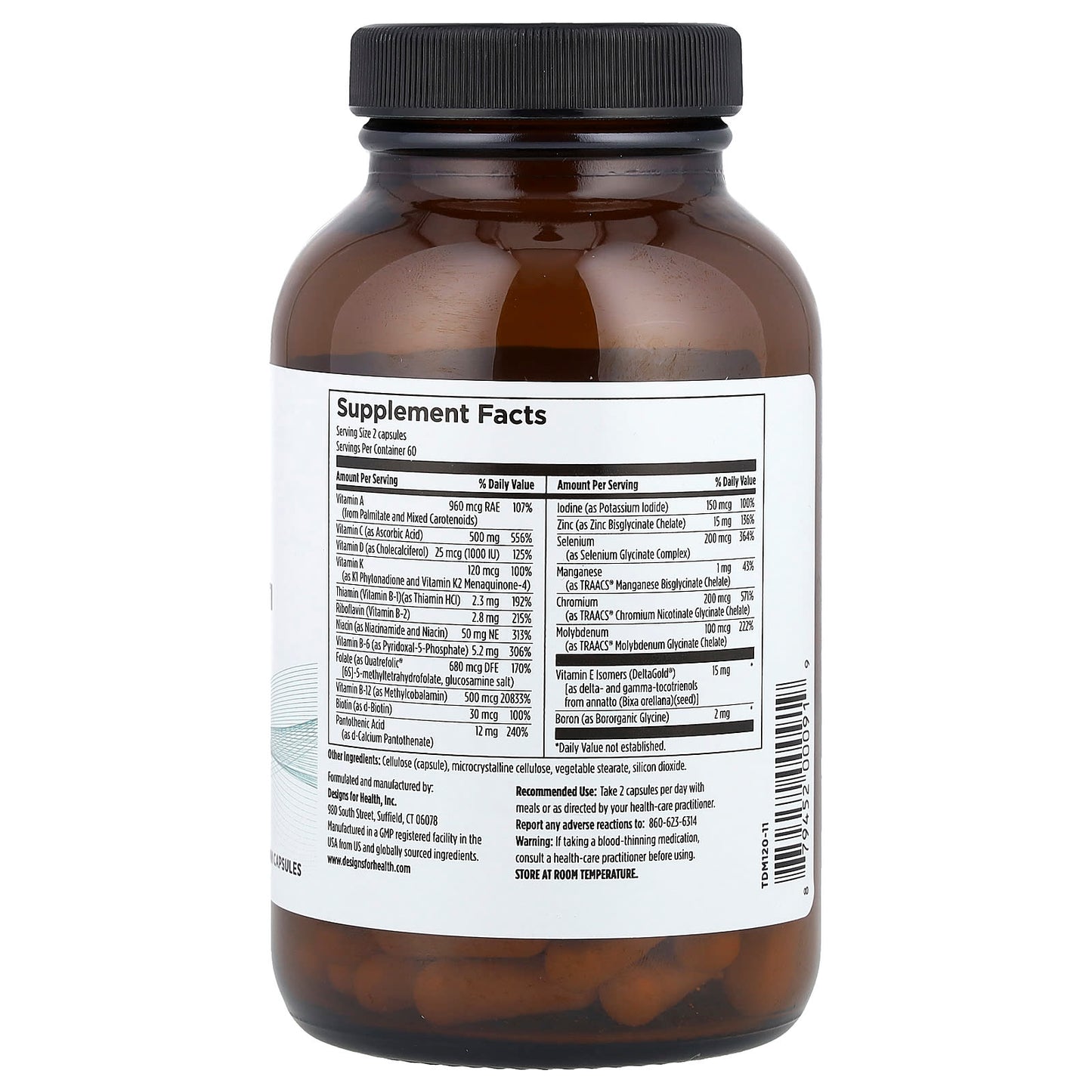 Optimize Your Health with Designs For Health's Twice Daily Multi - Image 2