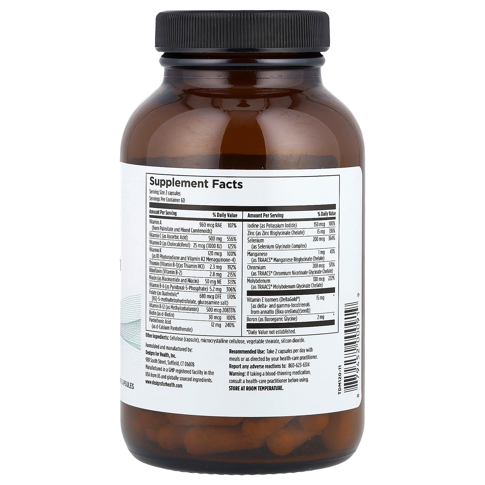 Optimize Your Health with Designs For Health's Twice Daily Multi - Image 2