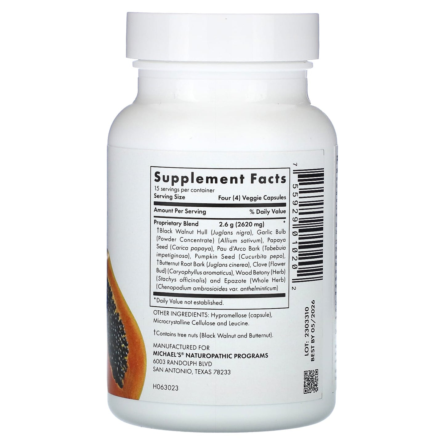 Michael's Health, Paraherbs, 60 Vegan Capsules - Image 2
