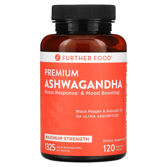 Further Food Ashwagandha Supplement - Stress & Mood Boosting Support - Image 1