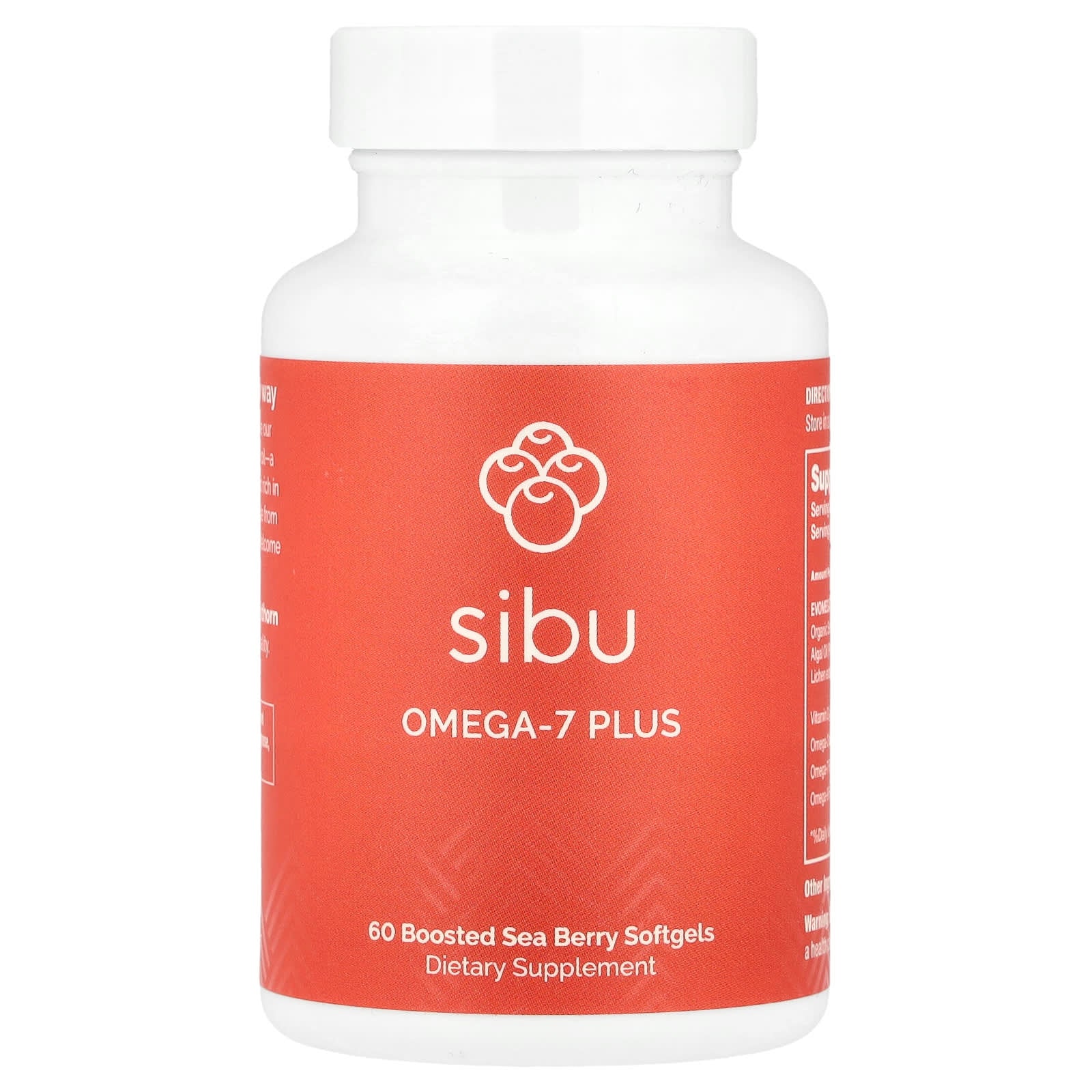 Sibu Beauty, Omega-7 Plus, 60 Softgels - Image 1