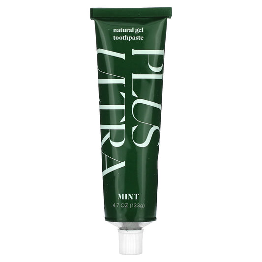 Plus Ultra, Natural Gel Toothpaste, Mint, 4.7 oz (133 g) - Image 1