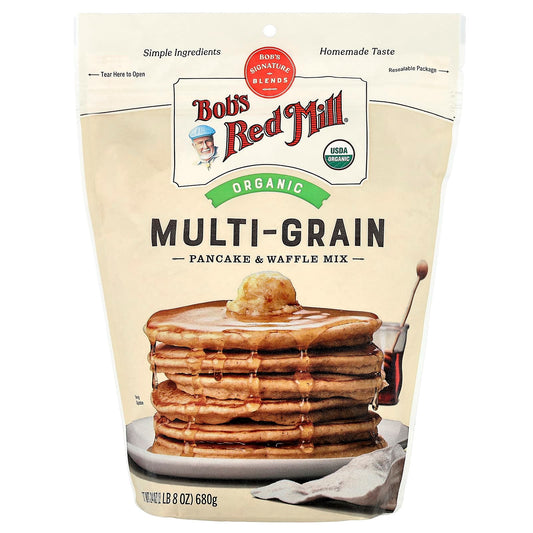 Organic Multi-Grain Pancake & Waffle Mix - USDA Certified by Bob's Red Mill - Image 1