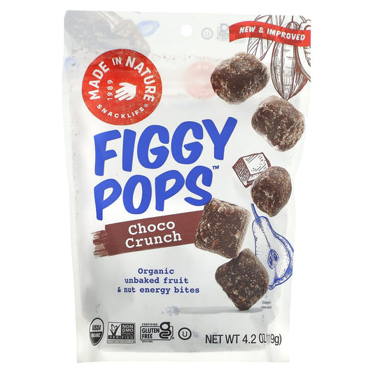 Made in Nature, Figgy Pops, Choco Crunch, 4.2 oz (119 g) - Image 1