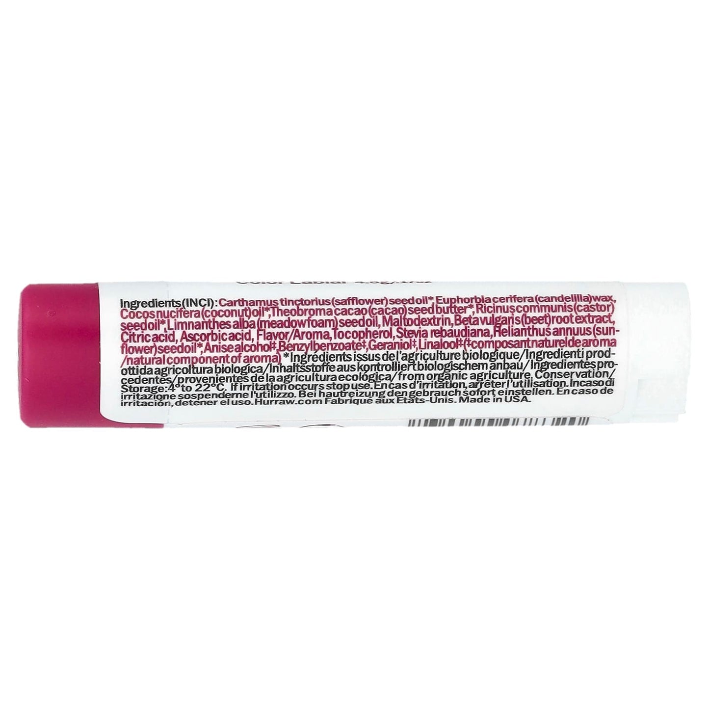 Hurraw! Balm PlantColor Lip Color, Cruelty-Free, Vegan-Friendly - Image 2