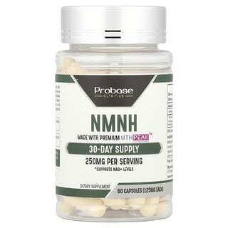 NMNH 125mg Capsules by Probase Nutrition for Enhanced Cellular Metabolism