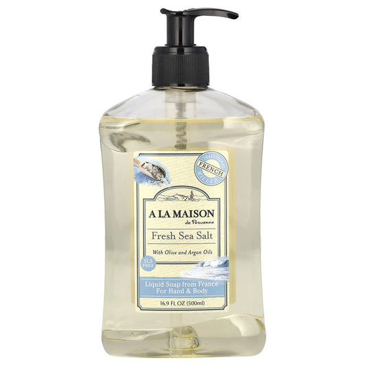 French Hand & Body Liquid Soap, SLS-Free, 16.9 fl oz (500 ml) - Image 1