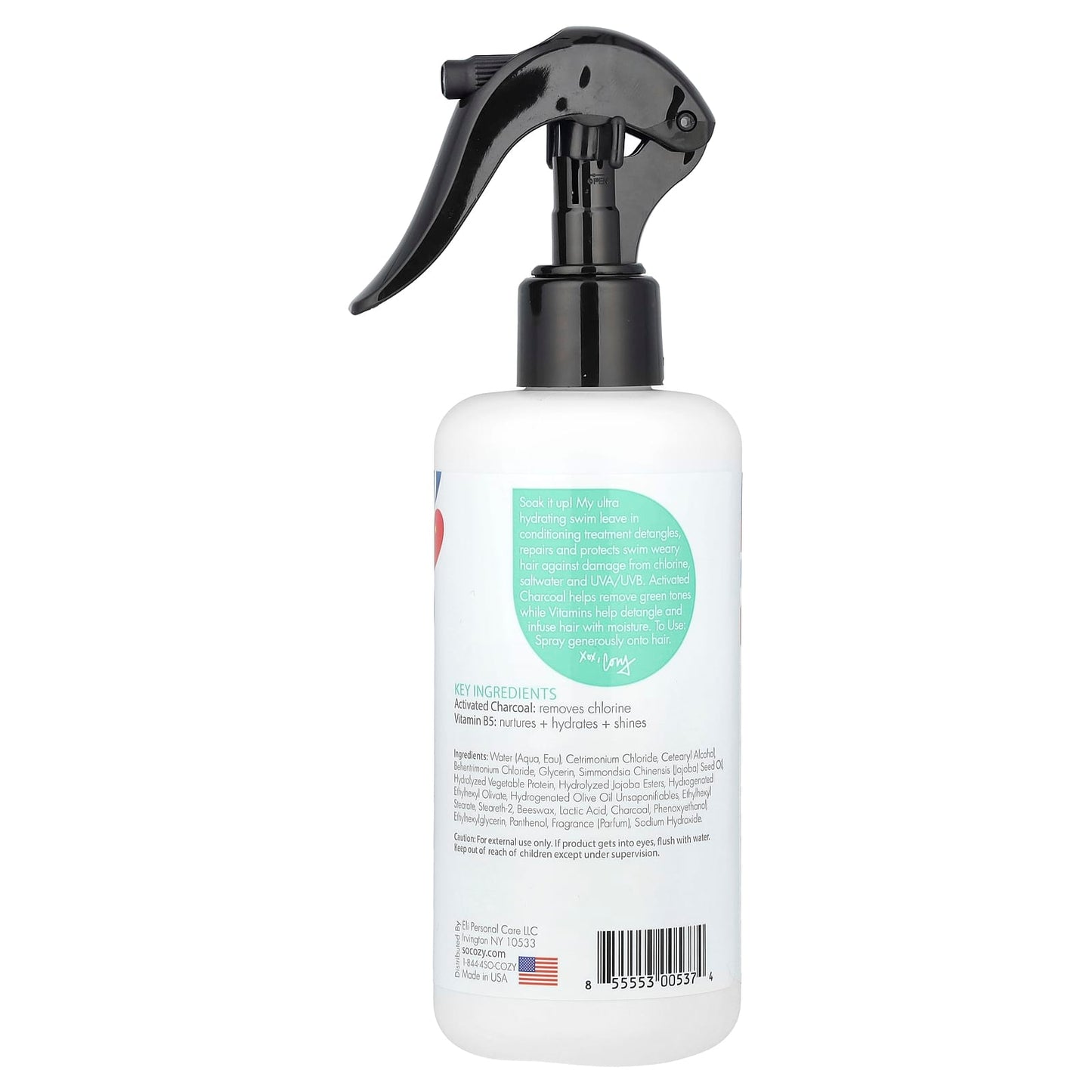 SoCozy, Kids, Swim Leave-in Conditioning Treatment, 8 fl oz (237 ml) - Image 2