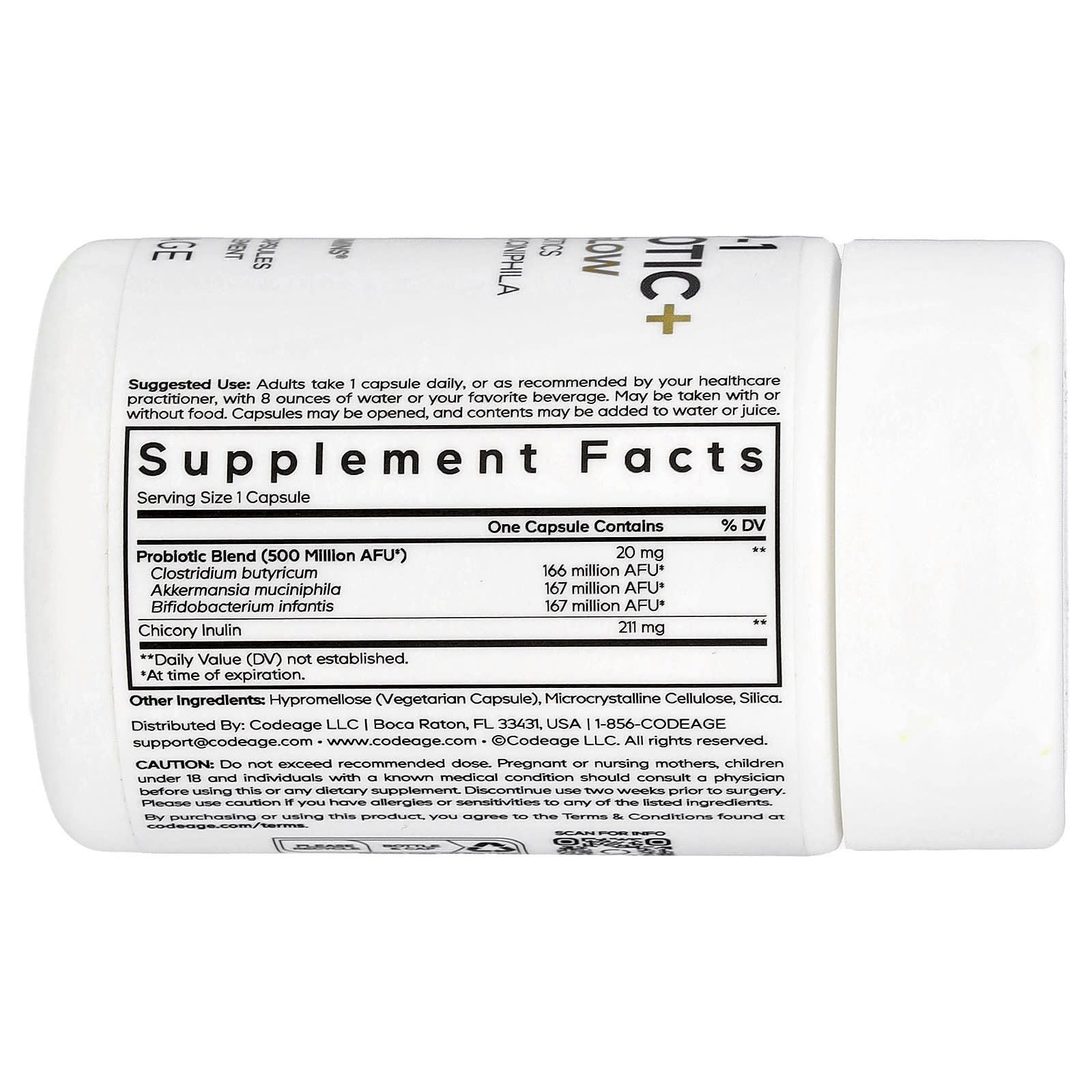 Support Healthy Weight and Glowing Skin with Codeage GLP-1 Probiotic+ - Image 2