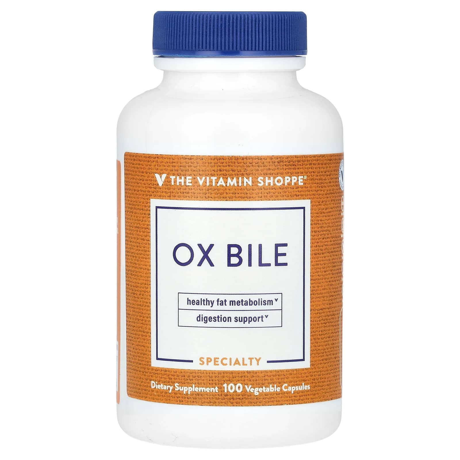 The Vitamin Shoppe, Ox Bile, 100 Vegetable Capsules (125 mg per Capsule)