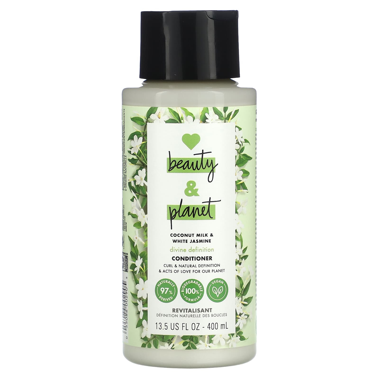 Love Beauty and Planet, Divine Definition Conditioner, Coconut Milk & White Jasmine, 13.5 fl oz (400 ml) - Image 1