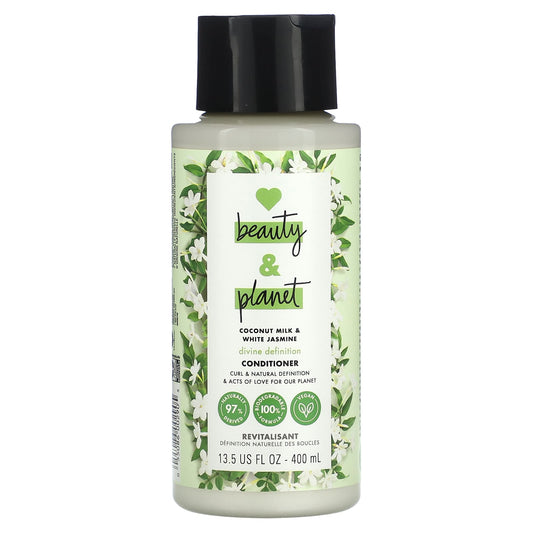 Love Beauty and Planet, Divine Definition Conditioner, Coconut Milk & White Jasmine, 13.5 fl oz (400 ml) - Image 1