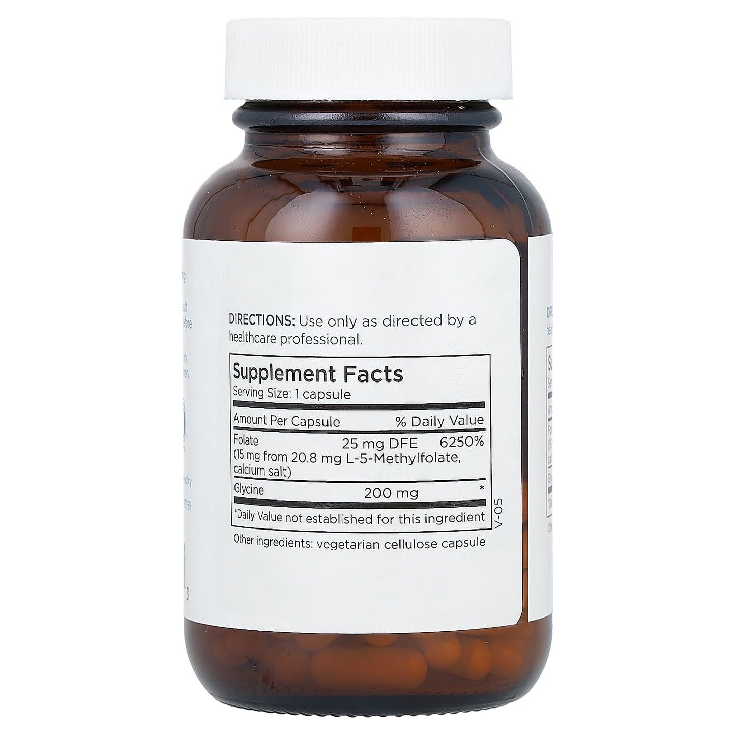 Metabolic Maintenance, L-Methylfolate, 15 mg, 60 Capsules - Image 2