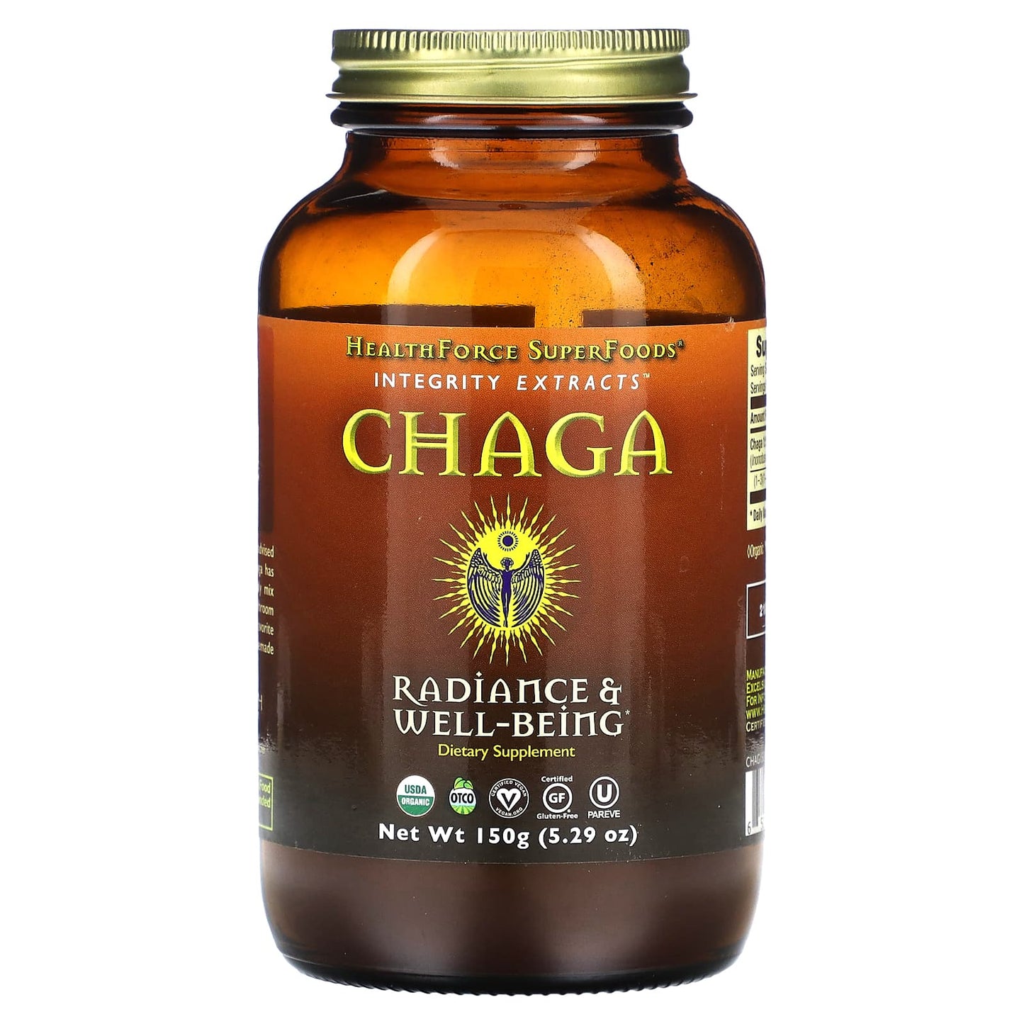 USDA Organic Chaga Dietary Supplement for Radiance & Well-being - Image 1
