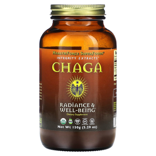 USDA Organic Chaga Dietary Supplement for Radiance & Well-being - Image 1
