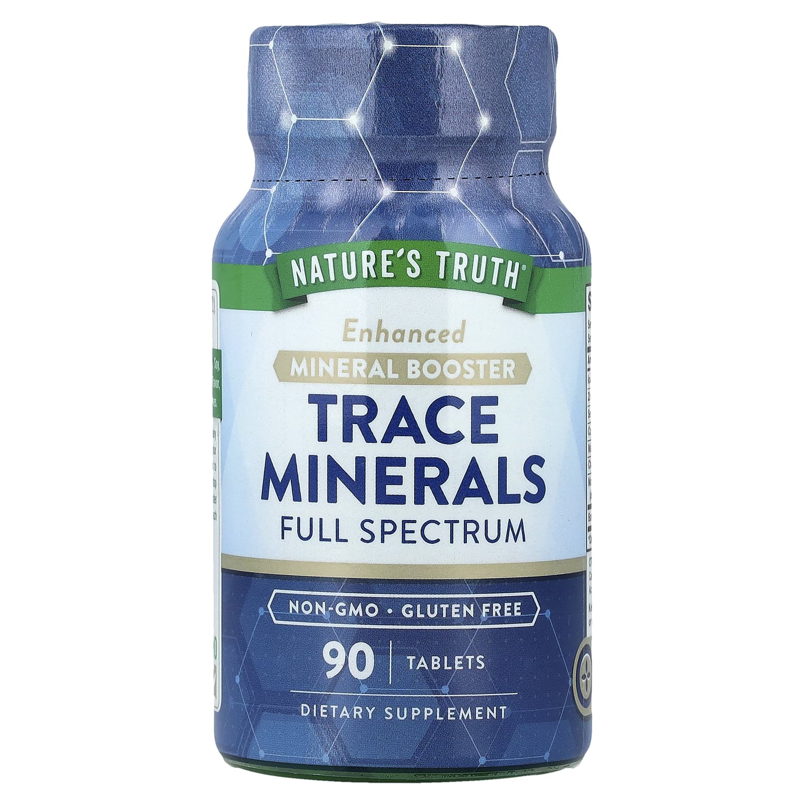 Nature's Truth, Trace Minerals, Full Spectrum, 90 Tablets - Image 1