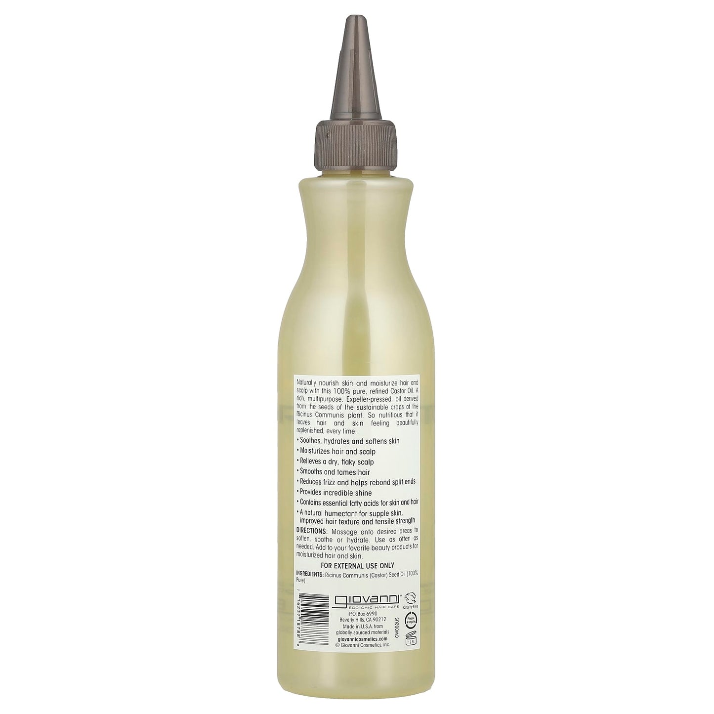 Giovanni 100% Pure Castor Oil for Hair, Skin, and Scalp - Image 2